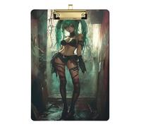 Sexy Little Devil Anime Girl A4 Nursing School clipboard Waterproof Contractor clipboard Plastic for Football Softball Coaching Size 9 x 12