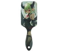 Sexy Little Devil Anime Girl cute womens hair brush Designed head massager scalp for wet hair with Ergonomic handle cepillo para cabello rizado