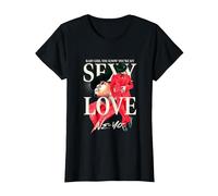 Sexy Love T-Shirt, Women, Black, X-Small