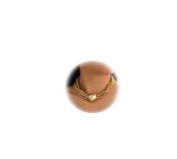 Sexy Multi-layered Bead Body Chain Necklace Pearl Clavicle Chain Neck Metal Big Ball Body Chain Necklace Summer Pearl Collar Necklace Jewelry for Women, M, Metal