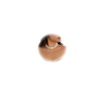 Sexy Multi-layered Bead Body Chain Necklace Pearl Clavicle Chain Neck Metal Big Ball Body Chain Necklace Summer Pearl Collar Necklace Jewelry for Women, M, Metal