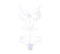 Sexy One Piece Lingerie for Women UK V Neck Backless Bodysuits Floral Lace High Cut Playsuits Ladies Erotic Outfits UK Nightwear Nighties Negligees Chemise for the Bedroom