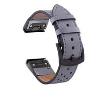 Sexy outfit 26 22mm Leather Watchband For Garmin Fenix 5X 5 5S Plus 3HR 6 6S 6X Pro 935 D2 Enduro Quick Release Easy fit Wrist Band Strap