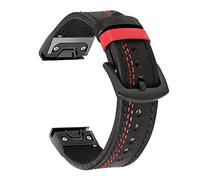 Sexy outfit 26 22mm Leather Watchband For Garmin Fenix 5X 5 5S Plus 3HR 6 6S 6X Pro 935 D2 Enduro Quick Release Easy fit Wrist Band Strap