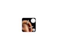 Sexy outfit 2Pcs G23 Titanium Helix Piercing Jewellery Hypoallergenic Conch Hoop Huggie Hinged Clicker Nose Ring Septum Rings Silver/Gold Cartilage Rook Daith Tragus Conch Piercing