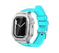 Sexy outfit Luxury Modification Kit Mod Metal Frame Bezel for Apple Watch Band Case 8 7 6 5 4 3 44mm 45mm Watchband Strap for IWatch Series 7