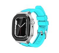 Sexy outfit Luxury Modification Kit Mod Metal Frame Bezel for Apple Watch Band Case 8 7 6 5 4 3 44mm 45mm Watchband Strap for IWatch Series 7