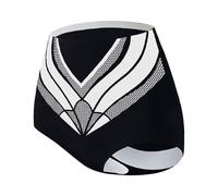 sexy panties for women uk Underwear Cotton Knickers briefs Low Rise Stretchy Panties Women Seamless High Waist Briefs Body Breathable Sweat Pads for Underwear (L) Black