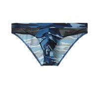 Sexy Panties, Men's French Briefs Triangle Colorblock Mesh Briefs for Men Large Pocket Stretchy Breathable Fitness Plus Sizes