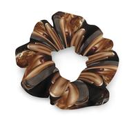 Sexy Pinup Woman Cute Satin Scrunchies for Women Soft Thick Hair Bands Scrunchies Elastic Ponytail Holders