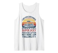 Sexy Pontoon Captain Shirt for Men Women Funny Pontoon Boat Tank Top