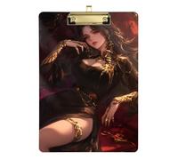 Sexy Queen Anime Binder with clipboard Waterproof for Teacher Nursing Tabla para escribir con Clip Size 9 x 12