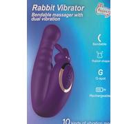 Lovehoney Ignite 20 Function Mini Rabbit Vibrator - Purple Purple