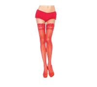 Sexy silky leg avenue tights - Taille: Unique size, Couleur: Red
