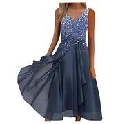 Sexy Summer Dresses for Women 2024 tie Waist Adjustable Straps Blue wrap Dress for Women Women's Linen Dresses Business Casual Dress Strapless Spaghetti Straps lace mini Striped