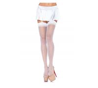 Leg Avenue Sheer Stockings, White