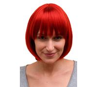 Sexy Wig Bob Fire Red Irresistibly Femdom Short Hair Approx. 25 CM 742-135