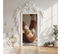 Sexy Woman Lady Female Hot Body Door Mural Decals 90x210 cm Beautiful Women Girls Door Sticker, Peel and Stick Wallpaper Waterproof PVC Stickers for Bedroom Decor