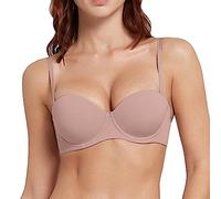 Sexy Women Push Up Bra - Bralette Big Breasts Strong Hold Seamless Black Bustier Padded Classic Soft Bras Comfort Bra Smooth Breathable Underwear