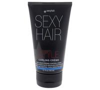 SexyHair Curling Crème Curl Moisturising Control Crème, 130 g, Light Control, Maintains Moisture and Combats Frizz