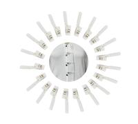 Sexyppl 20PCS Oxygen Tube Clips, Transparent Color