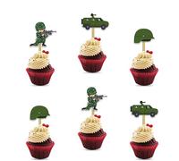 Seyal® Cool Army Trops Cupcake topper