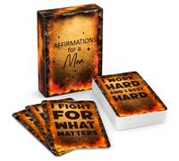 Seyal Empowering Affirmation Cards for Men - Daily Motivation, Confidence, Mindfulness & Positive Quotes for Self-Growth, Stress Relief, and Inner Strength