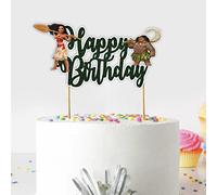 Seyal® Mna Happy Birthday Cake Topper - Elegant Party Decoration for Cakes | Reusable, Lightweight, Stylish Design