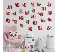 Seyal® Spde and His Amzing Frinds A - Z Alphabet Wall Sticker