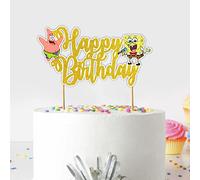 Seyal® SpongBob Squarepants Happy Birthday Cake Topper