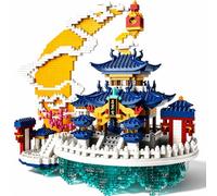 Seyaom Micro Architecture Building Blocks Set with LED Lights