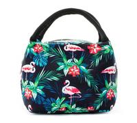 SEYATULLH Lunch Bags for Women Insulated Lunch Box Tote Bag Cool Bag for Girls Kids Adults Portable Reusable Thermal Cooler Bags for Work School Picnic Travel Shopping (Flamingo)