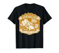 Seychelles are Calling and I Must Go Tshirt Travel Gift Value Graphic T-Shirt, Men, Black, S