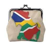 Seychelles Flag map Like a Frog Print Stylish Unique Coin Purse Cute Mini Wallet with Kiss Lock Waterproof for Coins