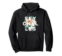 Seychelles Floral Island Flowers Tropical Design Pullover Hoodie