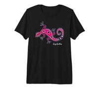 Seychelles Gecko Travel Bungalow Gift Praslin La Digue Mahe Premium T-Shirt