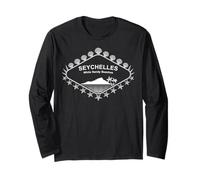 Seychelles Island Paradise Palms La Digue Praslin Souvenir Long Sleeve T-Shirt