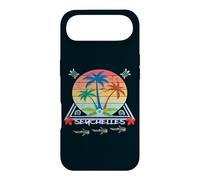 Seychelles Palm Trees Whale Shark tropical Flowers Souvenir Case for iPhone Air