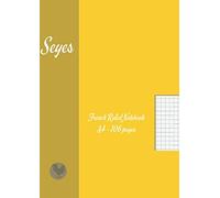 Seyes French Ruled Notebook: Grands Carreaux French Ruled Notepad 2020 | Real A4 106 Pages White Paper to Write in | 8mm Lining Handwriting Paper | Cover Yellow