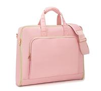 seyfocnia Garment Bag for Travel,Women Hanging Luggage Garment Bag Suit Travel Bag Carry On Garment Bag Dress Bag, Pink
