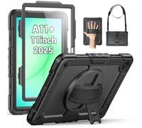 SEYMAC Case for Samsung Galaxy Tab A11 Plus (2025) 11 inch, Black