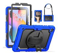 SEYMAC Case for Samsung Galaxy Tab S6 Lite 10.4'' 2024-2020, Blue