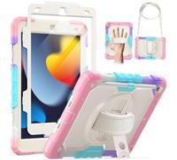 SEYMAC Cover for iPad 9th/8th/7th Gen - 10.2 Inch 2021/2020/2019 - Pink