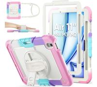 SEYMAC stock Case for iPad Air 11 Inch M4/M3/M2 (2026/2025/2024), Pink