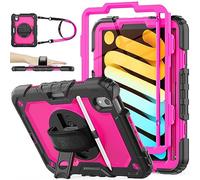 SEYMAC stock Case for iPad Mini 7 (A17 Pro)/Mini 6 8.3'' 2024/2021, Rose