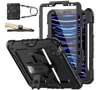 SEYMAC stock Case for iPad Pro 11 Inch 2022/2021/2020/2018, Black