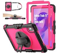 SEYMAC stock Case for Lenovo Idea Tab 11'' 2025/Tab M11/K11 Gen 2, Rose