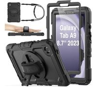 SEYMAC stock Case for Samsung Galaxy Tab A9 8.7 Inch (Not for A9+), Black