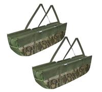 Seymal Fishing Cradle, Boat Shaped Fishes Weigh Bag with Zipper, Folded Organizer Portable Gear, Carp Fishing Cradle, Coarse Fish Protection Care Safe Tackle