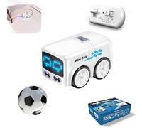 Seymal Magic Mini Bus Toy, RC-Controlled with Auto Expressions & 4 Play Modes - smart sensor vehicle with gesture drive, line-following action, remote steering, interactive mini car fun